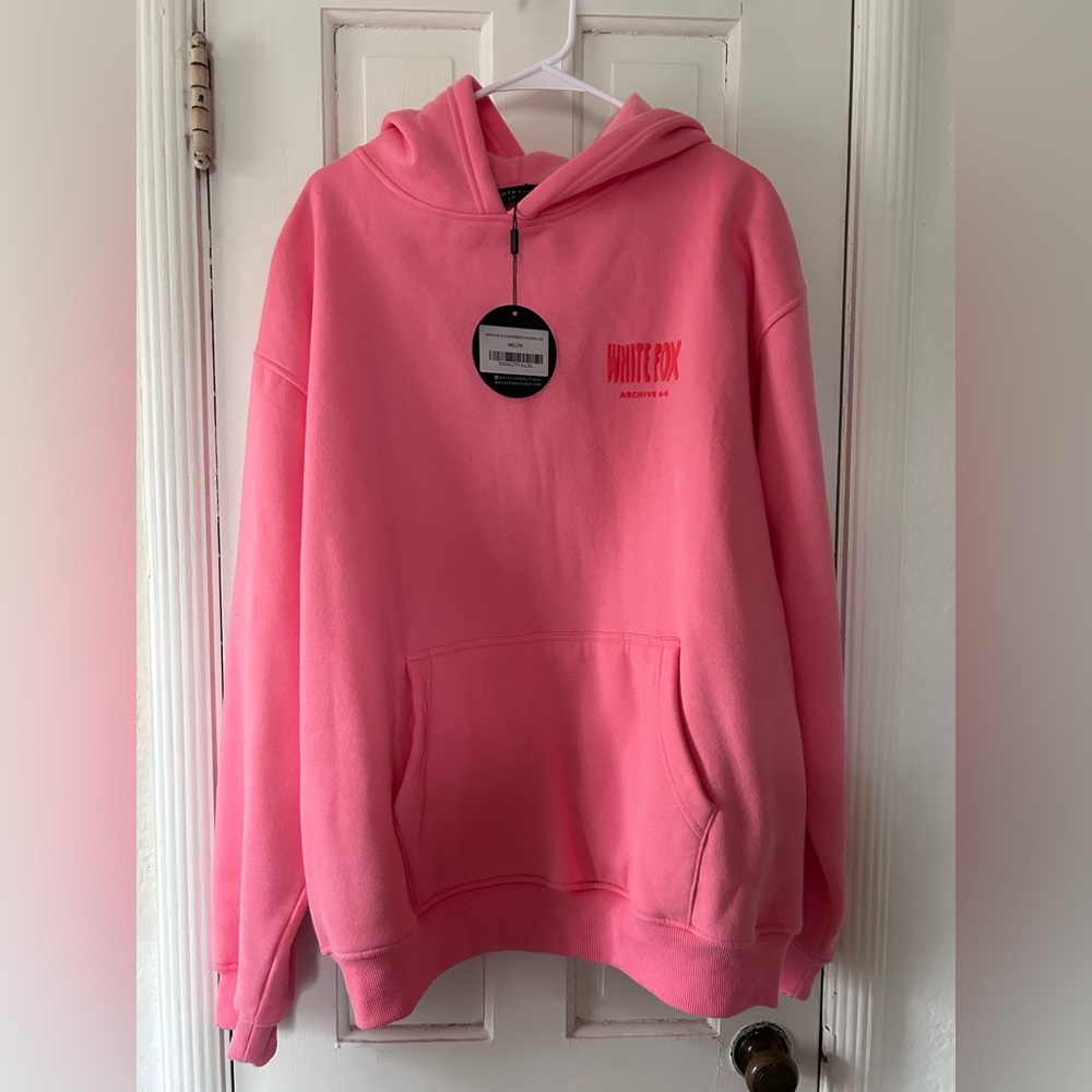 NWT White Fox Boutique Archived 6.0 Oversized Hoodie in Melon size L/XL